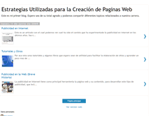 Tablet Screenshot of estrategiaswebmauricio.blogspot.com