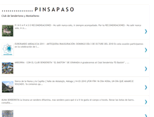 Tablet Screenshot of pinsapaso1.blogspot.com