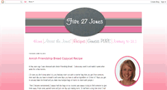 Desktop Screenshot of five27jones.blogspot.com