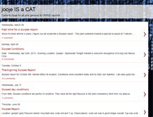 Tablet Screenshot of joojethecat.blogspot.com