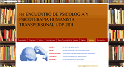 Desktop Screenshot of encuentro-udp2011.blogspot.com