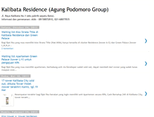Tablet Screenshot of kalibataresidence.blogspot.com