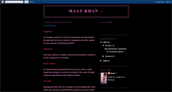 Desktop Screenshot of mkhan91.blogspot.com