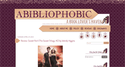 Desktop Screenshot of imabibliophobic.blogspot.com