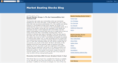 Desktop Screenshot of marketbeatingstocks.blogspot.com