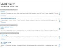 Tablet Screenshot of lovingtweety.blogspot.com