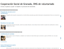 Tablet Screenshot of cosocialgranada.blogspot.com