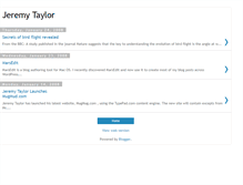 Tablet Screenshot of jeremytaylor.blogspot.com