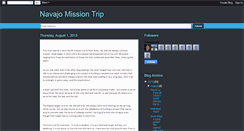 Desktop Screenshot of lacasanavajomission.blogspot.com