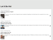 Tablet Screenshot of letitbehid.blogspot.com