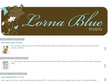 Tablet Screenshot of lornabluestudio.blogspot.com