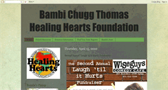 Desktop Screenshot of healingheartsfoundation.blogspot.com