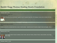 Tablet Screenshot of healingheartsfoundation.blogspot.com