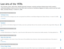 Tablet Screenshot of lostartsofthe1970s.blogspot.com
