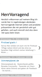 Mobile Screenshot of herrvoragend.blogspot.com