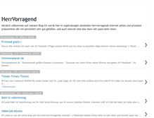 Tablet Screenshot of herrvoragend.blogspot.com