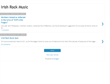 Tablet Screenshot of irishrockers.blogspot.com