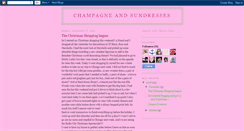 Desktop Screenshot of champagneandsundresses.blogspot.com