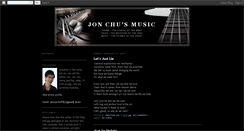 Desktop Screenshot of jonchumusic.blogspot.com