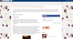 Desktop Screenshot of eyelovecosmetics.blogspot.com
