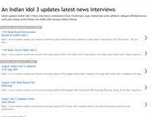 Tablet Screenshot of indianidol-updates.blogspot.com
