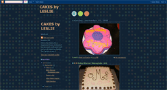 Desktop Screenshot of cakesbyleslie.blogspot.com