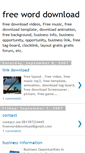 Mobile Screenshot of freeword-download.blogspot.com