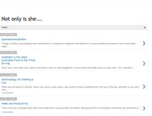 Tablet Screenshot of notonlyisshe.blogspot.com
