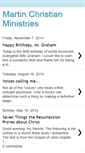 Mobile Screenshot of martinchristianministries.blogspot.com