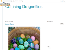 Tablet Screenshot of catchingdragonflies.blogspot.com