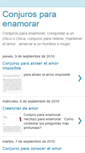 Mobile Screenshot of conjurosdeenamorar.blogspot.com