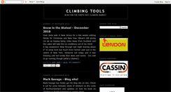 Desktop Screenshot of climbingtools.blogspot.com