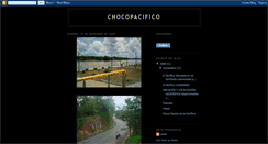 Desktop Screenshot of chocopacifico.blogspot.com