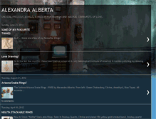 Tablet Screenshot of alexandra-alberta.blogspot.com