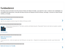 Tablet Screenshot of fundaodance.blogspot.com