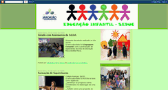 Desktop Screenshot of educacaoinfantilseduc.blogspot.com