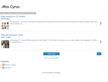 Tablet Screenshot of miss-cyrus.blogspot.com