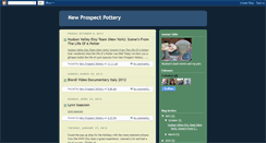 Desktop Screenshot of newprospectpottery1.blogspot.com