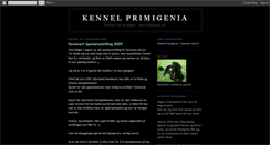 Desktop Screenshot of kennelprimigenia.blogspot.com