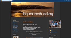 Desktop Screenshot of lagunanorthgallery.blogspot.com