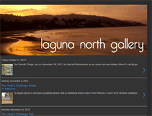 Tablet Screenshot of lagunanorthgallery.blogspot.com