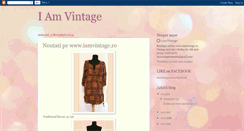 Desktop Screenshot of iamvintageblog.blogspot.com