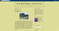 Desktop Screenshot of ourhistoriesourlives.blogspot.com