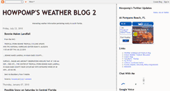Desktop Screenshot of howpompweather.blogspot.com