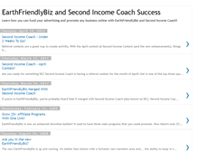 Tablet Screenshot of earthfriendlybizsuccess.blogspot.com