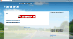 Desktop Screenshot of futboltotaltv2er.blogspot.com