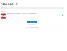 Tablet Screenshot of futboltotaltv2er.blogspot.com