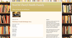 Desktop Screenshot of noelandcherylfamily.blogspot.com