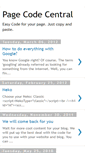 Mobile Screenshot of pagecode.blogspot.com