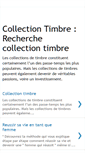 Mobile Screenshot of collection-timbre.blogspot.com